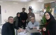 شیراندامی در بیمارستان بستری شد / عیادت عباس عظیمی از بازیگر فیلم ˝مختارنامه˝