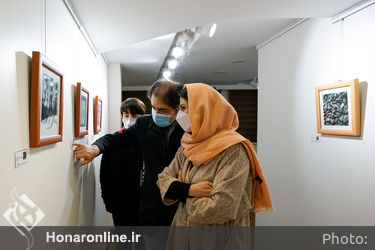 نمایشگاه نقاشی فرنوش امینی نسب در گالری بهارک