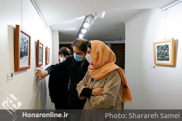 نمایشگاه نقاشی فرنوش امینی نسب در گالری بهارک