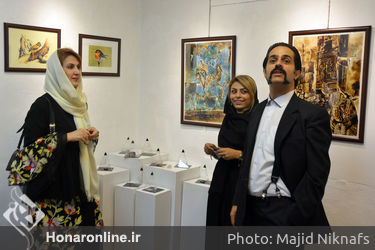 نمایشگاه نقاشی سانلی مرادی درگالری شیث
