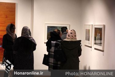 نمایشگاه آثار ماندانا کسرایی و پریسا شیرزادی در گالری آس