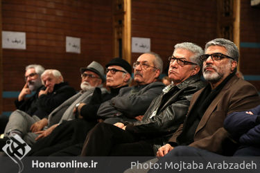 مراسم بزرگداشت علیرضا زرین دست در خانه هنرمندان