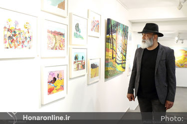 نمایشگاه آثار الهام عظیمی در گالری مژده