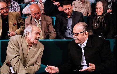 بزرگداشت محمدعلی کشاورز و ولی‌الله شیراندامی در خانه هنرمندان / عکس