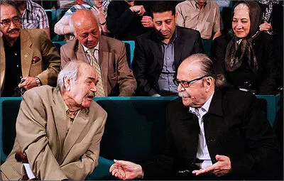 بزرگداشت محمدعلی کشاورز و ولی‌الله شیراندامی در خانه هنرمندان / عکس