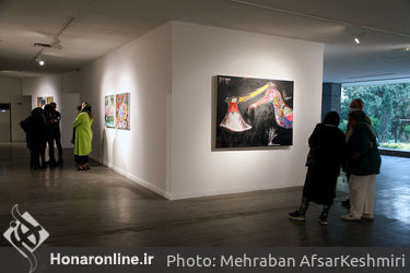 نمایشگاه انفرادی نقاشی‌های مسعود کیمیایی در گالری آریانا