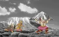 این دیو سپید پای در بند / نگاهی به آثار هنری در واکنش به موضوع وقف کوه دماوند