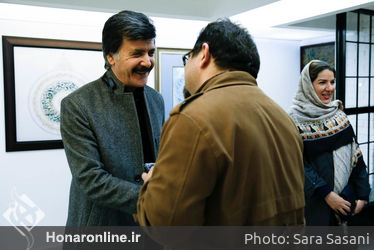  افتتاح نمایشگاه نقاشی خط کامران کوهستانی در گالری والی