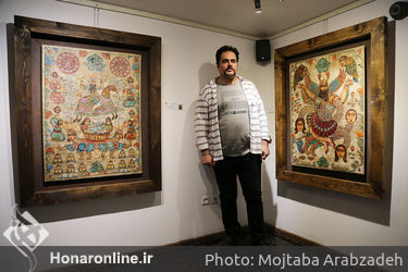 نمایشگاه نقاشی سعید خضایی در گالری سیحون