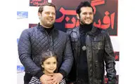 لیلا اوتادی و پژمان بازغی در مراسم نمایش خصوصی 