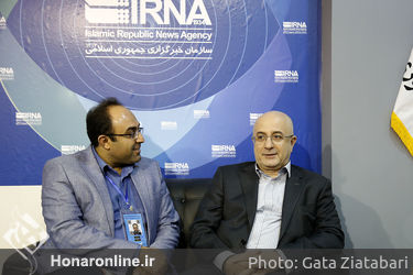 حضور علی مرادخانی در یازدهمین نمایشگاه بین‌المللی رسانه‌های دیجیتال 