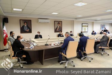 مراسم معرفی محمود شالویی به عنوان «سرپرست معاونت امور هنری»