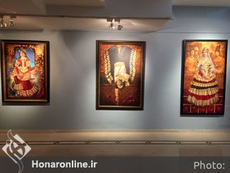 نمایشگاه سالهای نکوور، نقاشی های حجت شکیبا و مینا شکیبا در گالری شکوه
