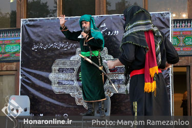 هشتمین شب از تعزیه خوانی در تئاتر شهر