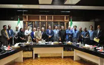 دیدار صمیمی هنرمندان با رضا رحمانی  وزیر صنعت، معدن و تجارت 