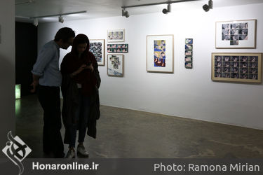 نمایشگاه آثار پویا پارسا مقام در گالری زیرزمین دستان