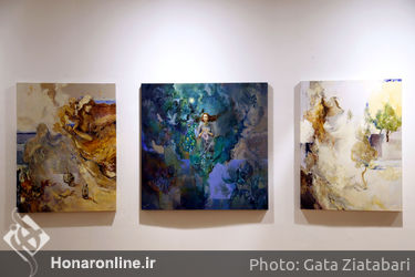 نمایشگاه "هشتمین کارنمای پژوهشی انجمن هنرمندان نقاش ایران"  در خانه هنرمندان