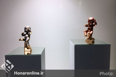 نمایشگاه مجسمه‌های سپیده نوری در گالری اعتماد