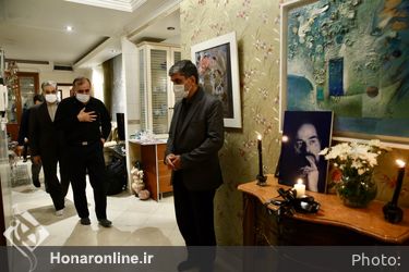 دیدار وزیر فرهنگ و ارشاد اسلامی با خانواده مرحوم استاد حبیب الله صادقی