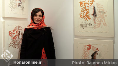 نمایشگاه عکس و دوخت مهناز حامدی درگالری ویستا پلاس