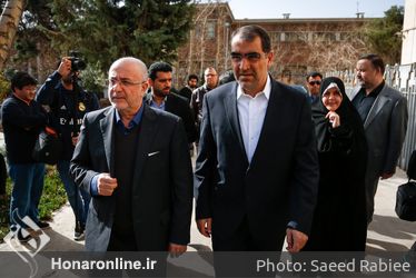 تشييع پيكر مرحوم افشين يداللهي از مقابل تالار وحدت
