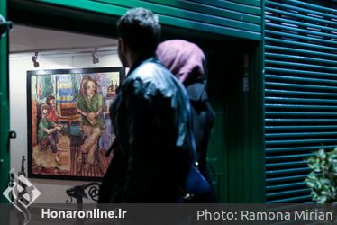 نمایشگاه نقاشی‌های آسیه رمضانی در گالری گلستان