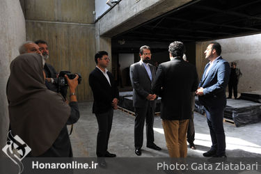 بازدید معاون امور هنری از روند بهسازی موزه هنرهای معاصر تهران