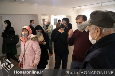 نمایشگاه آثار رضا بانگیز در گالری جاوید