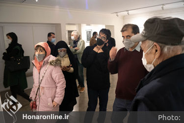 نمایشگاه آثار رضا بانگیز در گالری جاوید