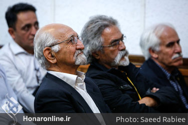 بزرگداشت منوچهر معتبر در هنرستان هنرهای زیبای تهران