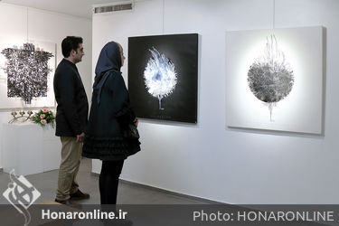 نمایشگاه نقاشی خط طراحی محسن کرمی در گالری مژده