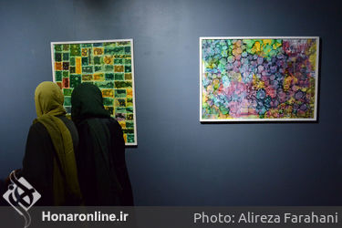 نمایشگاه نقاشی های "کاوه آفاق" در گالری ثالث