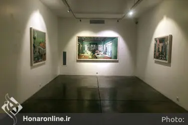 نمایشگاه نقاشی زهرا امیریگانه در گالری شیرین 1