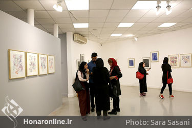 نمایشگاه آثار ذبیح‌اله محمدی درنگارخانه پاییز