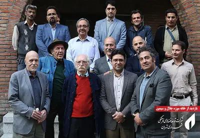 بازدید دولت‌آبادی و مجابی از پروژه بازسازی خانه موزه سیمین و جلال 