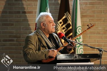 مراسم يادبود استاد محمدابراهيم جعفري در باغ موزه قصر