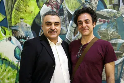 نمایشگاه آثار ناصر عزیزی در آرت سنتر باغ