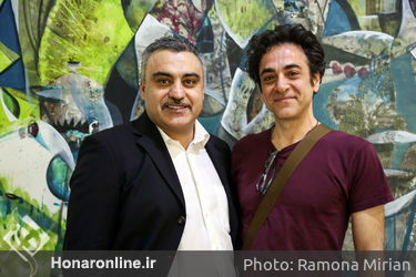 نمایشگاه آثار ناصر عزیزی در آرت سنتر باغ