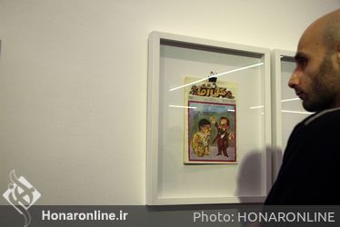 نمایشگاه کاریکاتور بازی تاش و خط در گالری راه ابریشم