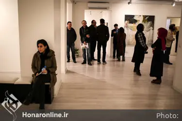 افتتاحیه نمایشگاه نقاشی های سعید رفیعی منفرد در گالری ساربان