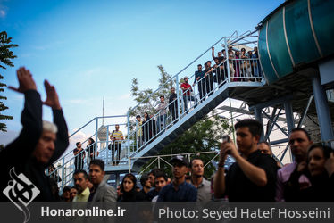 مراسم ختم زنده‌یاد بهنام صفوی در مسجد جامع شهرک غرب