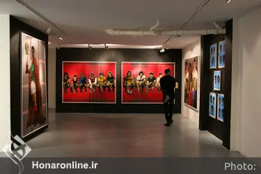 نمایشگاه چاپ علی آل حسینی در شهرکتاب فرشته