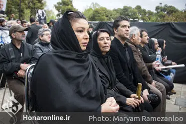 تشییع پیکر جمشید مشایخی