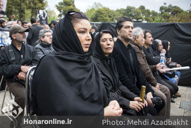 تشییع پیکر جمشید مشایخی