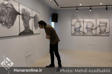 نمایشگاه آثار مرجان قربانی در  گالری هم‌رس