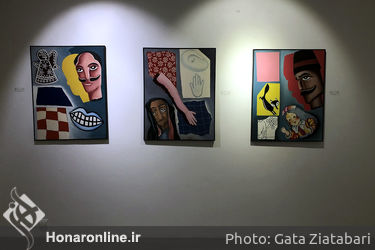 نمایشگاه انفرادی حجم بیژن نعمتی شریف در گالری شیرین