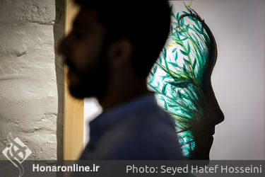 افتتاحیه نمایشگاه نقاشی‌های شاهین کیمیاگر در گالری گلستان