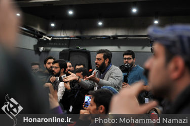 نشست فیلم «خروج» در هفتمین روز سی و هشتمین جشنواره فیلم فجر در پردیس ملت