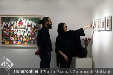 نمایشگاه آثار کامبیز خدابنده‌شهرکی در گالری مژده