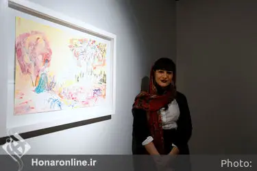 افتتاحیه نمایشگاه آثار مارال قندیلی در گالری آ
